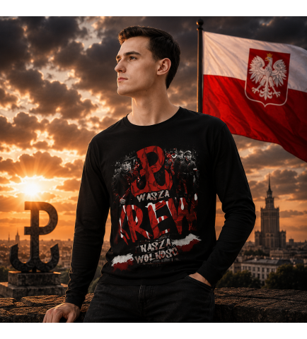LANGSLEEVE PATRIOTYCZNY WASZA KREW